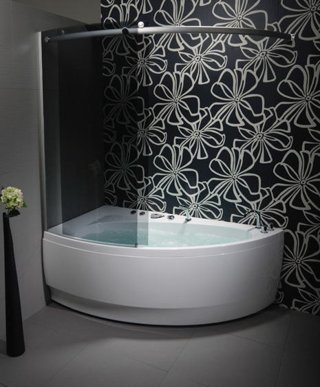 Фото  Balteco Idea S5 Гідромасажна ванна асиметрична ліва 170х100, біла