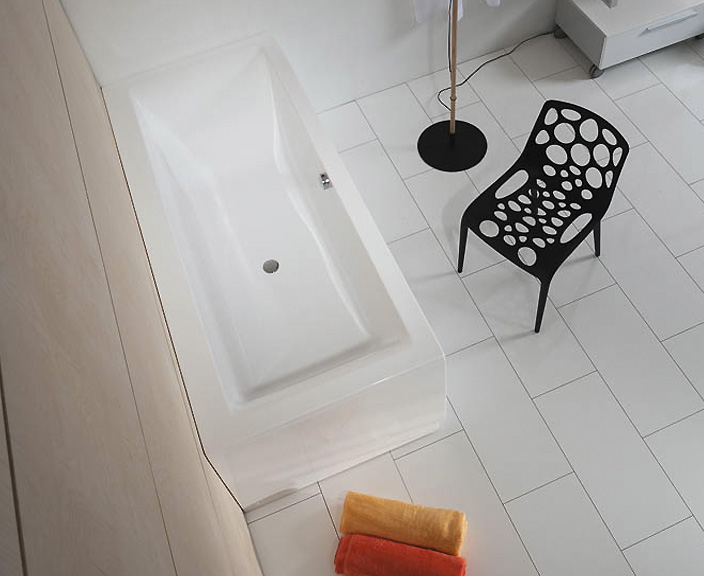Фото  Balteco Forma S4 Гідромасажна ванна пряма  170х75, біла
