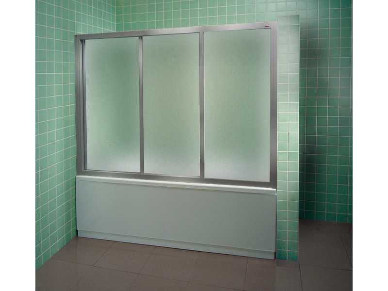 Фото 40VP0102Z1 Ravak AVDP3  Шторка для ванної розсувна універсальна 150, білий/прозоре