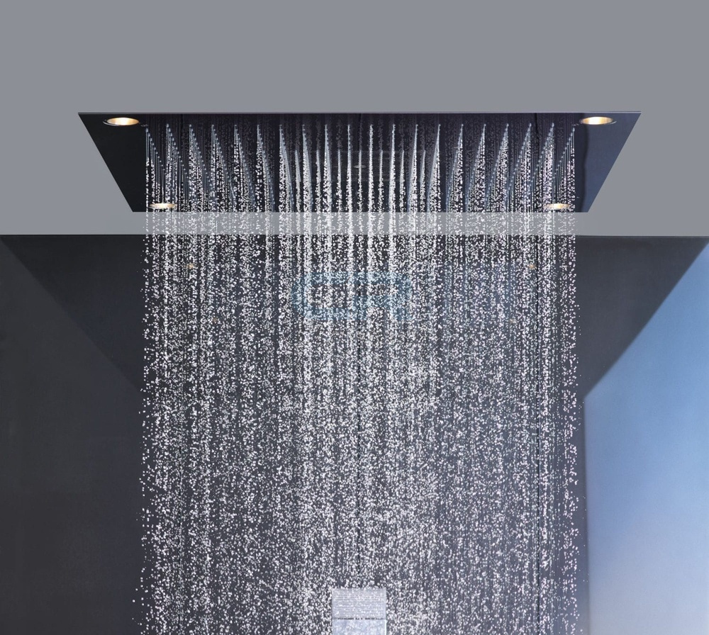 Фото 10627800 Axor ShowerCollection  Верхній душ з підсвіткою 720x720мм, полірована сталь