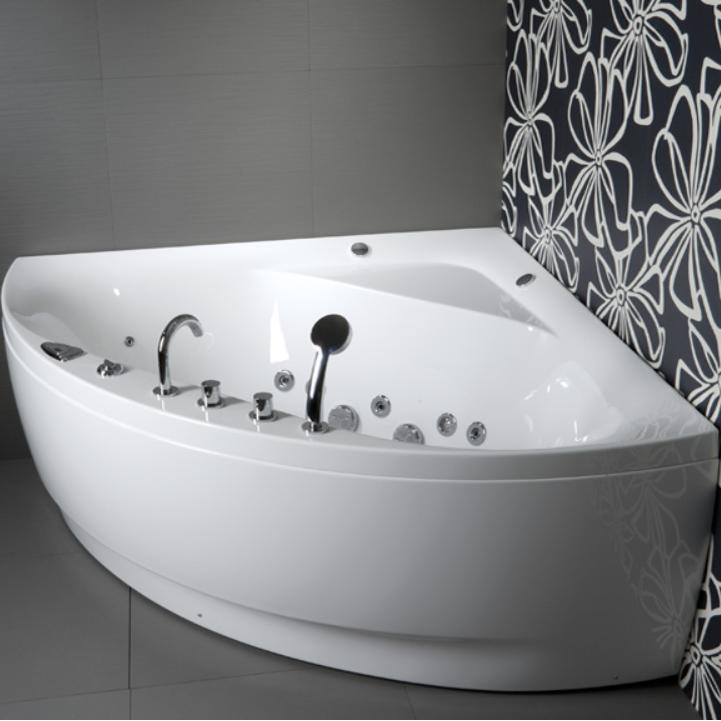 Фото  Balteco Linea S8 Гідромасажна ванна кутова  150х150, біла