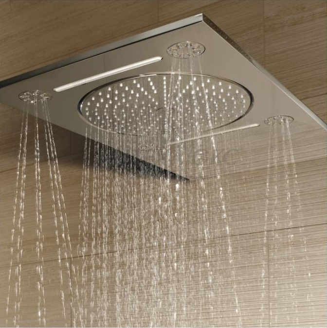 Фото 27938001 Grohe Rainshower F-Series 15'' Верхній душ  678х381мм, хром