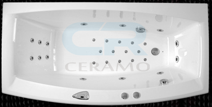 Фото  Balteco Arco S5 Гідромасажна ванна інша  170х86, біла