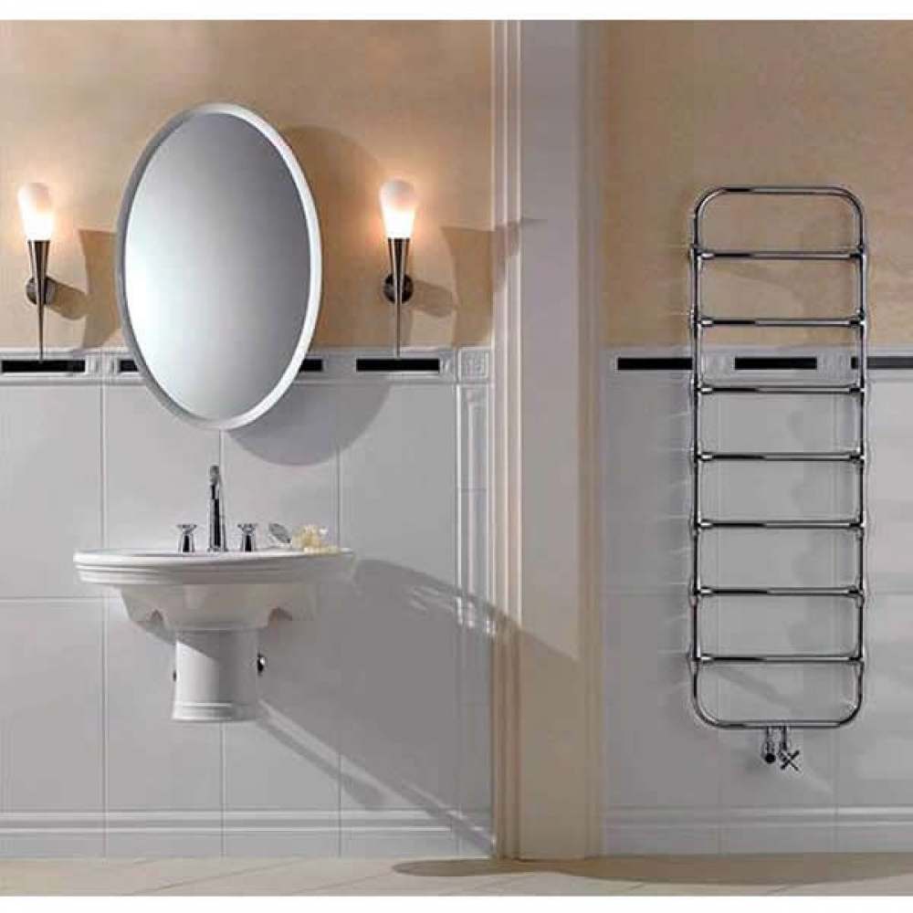 Фото NVM 180-6 Zehnder Nova Mirror  Дизайн-радіатор  1800x638, білий