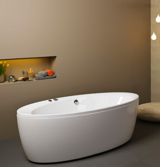Фото  Balteco Vega S3 Гідромасажна ванна овальна  190х90, біла